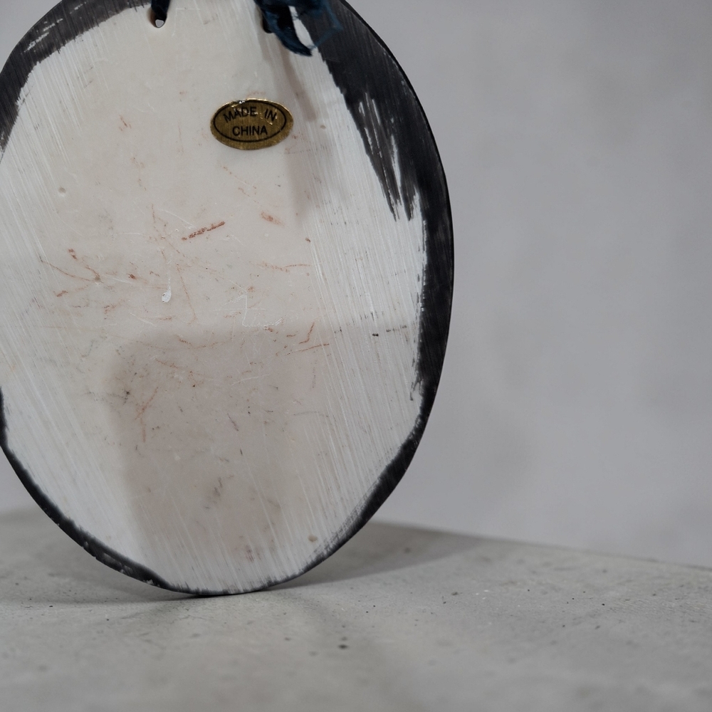 Vintage Ceramic Toilette Wall Plaques - Picture 7 of 7